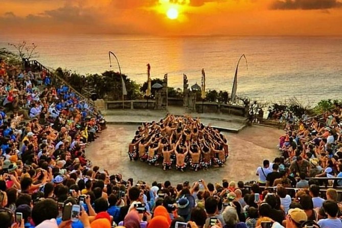 Half Day Watersport Combine With Uluwatu Incredible Sunset And Kecak Fire Dance - Uluwatu Temple above the sea