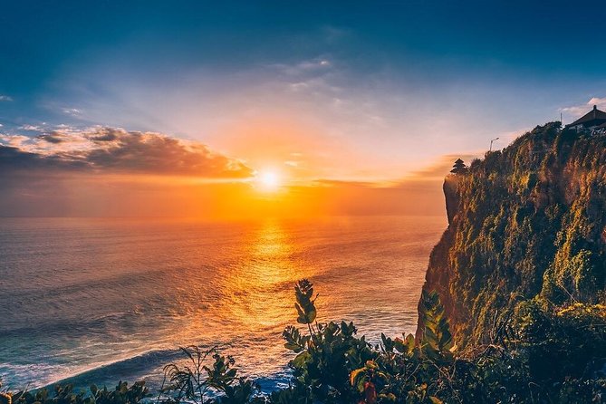 Incredible Uluwatu Temple Sunset & Kecak Fire Dance - Uluwatu Temple above the Indian Ocean