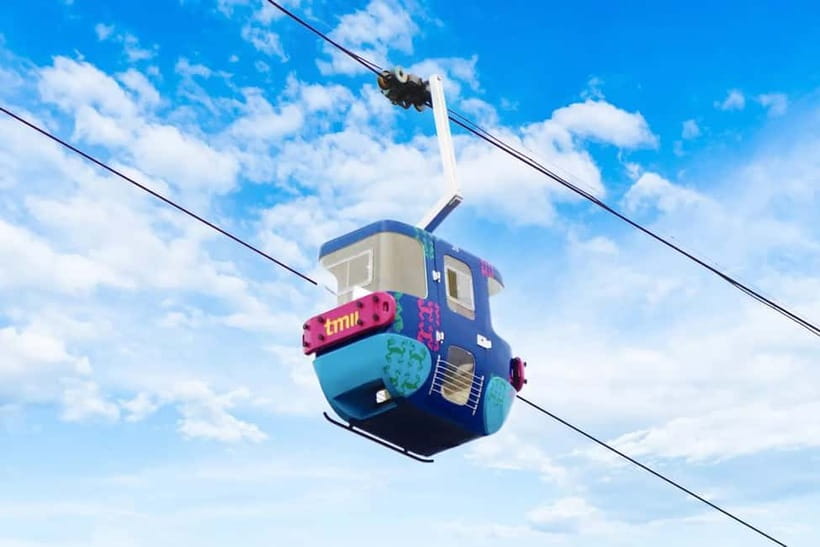 Jakarta: Cable Car Ride at Mini Indonesia Cultural Park - What you see from the cabin