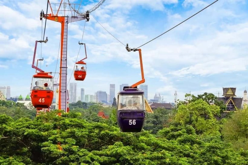 Jakarta: Cable Car Ride at Mini Indonesia Cultural Park - Finding the right station inside the park