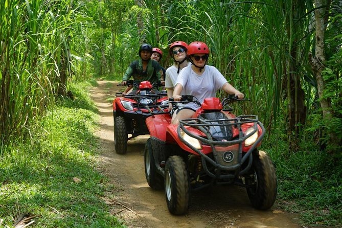 Jungle ATV Quad Bike Through Gorilla Face Cave - Arriving at Alasan Adventures in Taro
