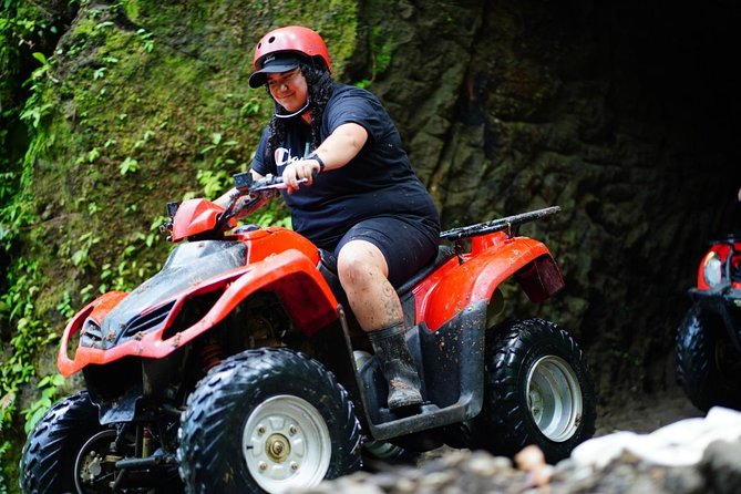 Jungle ATV Quad Bike Through Gorilla Face Cave - Who will enjoy this Bali ATV adventure