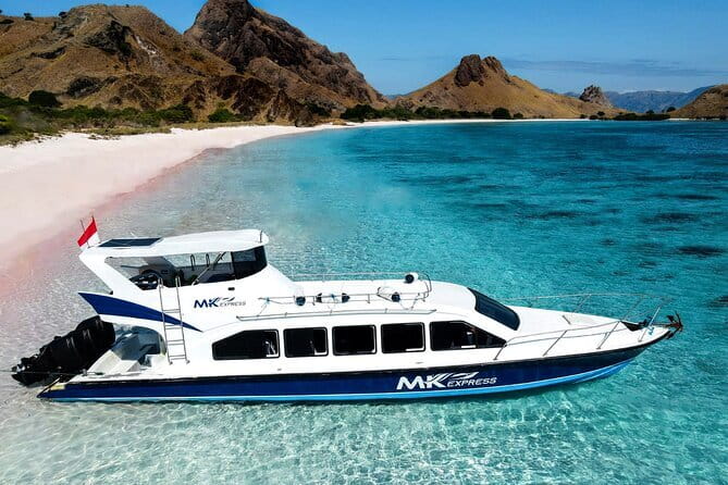 Komodo Islands with Speedboat in Labuhan Bajo - Pink Beach: unusual sand and a short swim