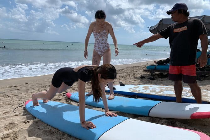 Kuta Beach Bali, 1 on 1 Surfing Lesson Orange Surf Bali - Why a private Kuta Beach lesson works well