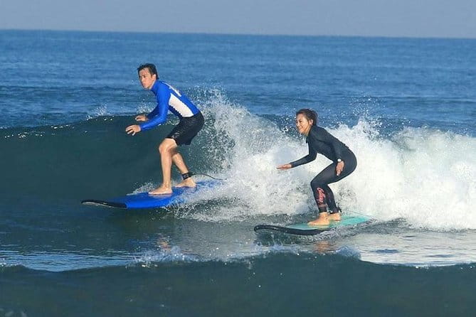 Kuta Beach Bali, 1 on 1 Surfing Lesson Orange Surf Bali - The break and the second surf session