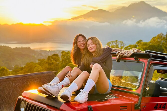 Mount Batur Jeep Sunrise by 4WD with Breakfast - Picheaven Bali Swing and Tegenungan Waterfall