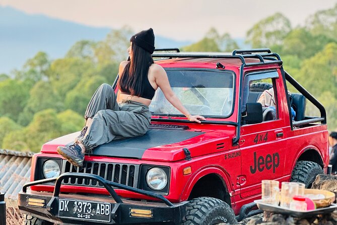 Mount Batur Jeep Sunrise by 4WD with Breakfast - What the private 4WD ride adds