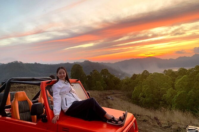 Mount Batur Jeep Tour and Hot Spring - Jungle swing, ATV, and rafting combinations