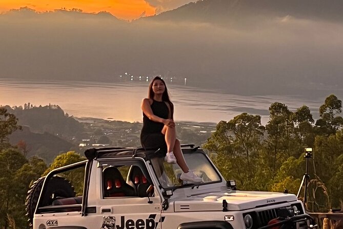 Mount Batur Jeep Tour and Hot Spring - Reaching the sunrise view by 4WD Jeep