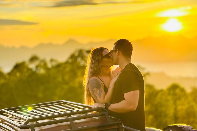 Mount Batur Sunrise Jeep Tour (All-Inclusive) - Walking across the black lava fields