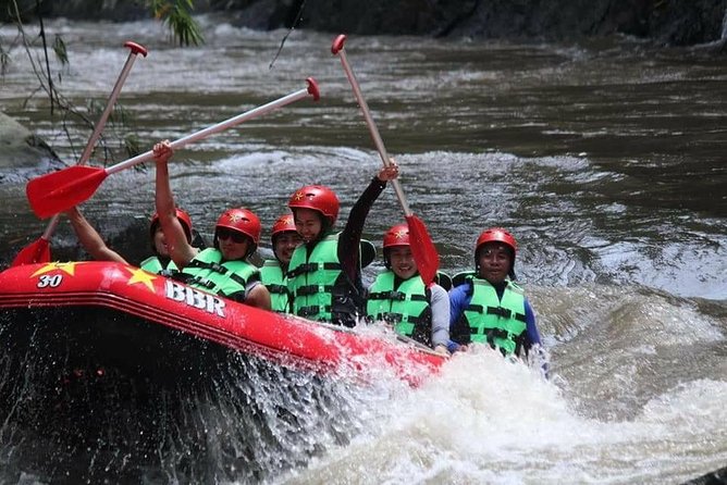 Mount Batur Sunrise Trek and Ayung River White Water Rafting Tour - Mount Batur before sunrise