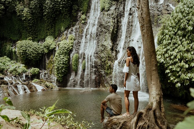 North Bali Hidden Gems Tour Ulun Danu Temple Twin Lakes Waterfall - Banyumala Waterfall and the jungle walk