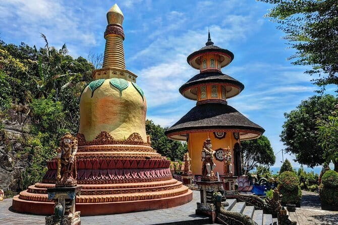 North Bali highlights: Buddhist temple, Waterfall & hot spring - Why this North Bali route works from Seminyak