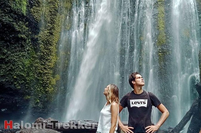 North Lombok Waterfalls - Senaru village and the Bayan Beleq Mosque
