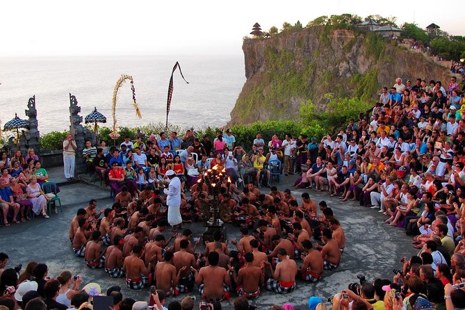 Padang-padang Beach and Kecak Firedance at Uluwatu Temple - Uluwatu Temple on a 70-meter sea cliff