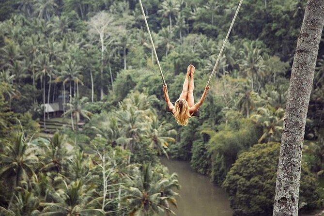 Private Inclusive Tour: The Best Of Ubud With Jungle Swing - Tibumana Waterfall starts the day with a swim