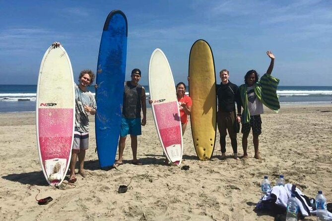 Private One on One Surf Lesson in Canggu area - Bali - The final feedback and victory photo