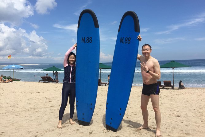 Private surf lesson - A break, more correction, and another round