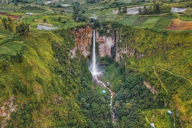Private Tour: Karo Highlands and Lake Toba from Medan - Sipiso Piso Waterfall after three hours