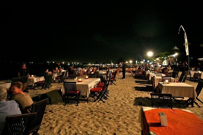 Private Tour Rafting Uluwatu Kecak Dance Sunset and Dinner in Jimbaran Bay - Finishing with seafood at Jimbaran Bay