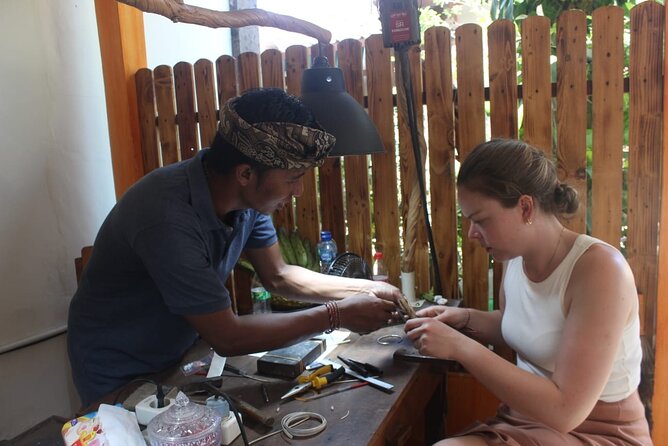 Private Traditional Bali Silver Jewelry Making Class - The first cuts: tools, safety, and silver