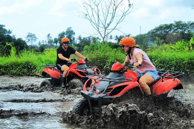 Quad Bike Ride and Snorkeling at Blue Lagoon Beach All-inclusive - The ATV course near Ubud