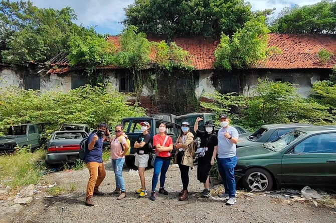 Queen of the East (Old Batavia) Walking Tour - Crossing Kota Intan Bridge, nearly 400 years old