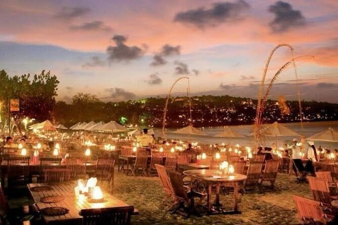 Romantic Seafood Dinner at Jimbaran Beach Bali include Sunset - A Private Activity for Couples and Small Groups