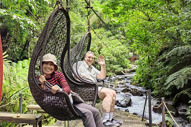 Situ Gunung Waterfall & Suspension Bridge Sukabumi start Jakarta - Walking to 35-meter Curug Sawer