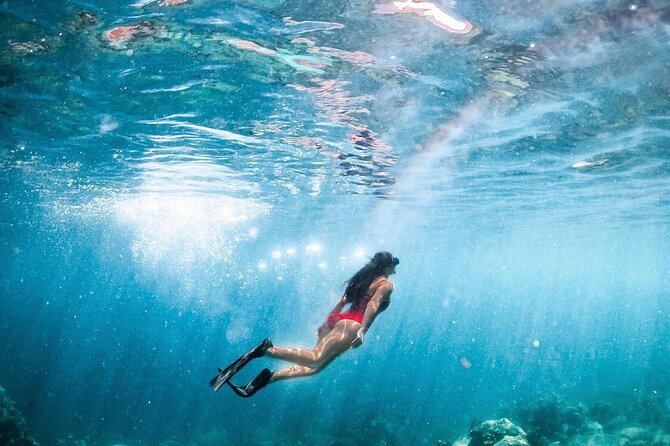 Snorkeling At Blue lagoon And Hidden waterfall - Silver jewelry and woodcarving along the way