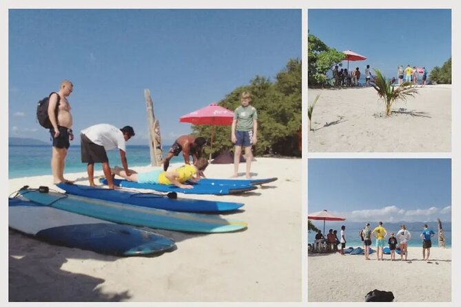 Sunny Surf School Gili Trawangan - Ten minutes of beach practice