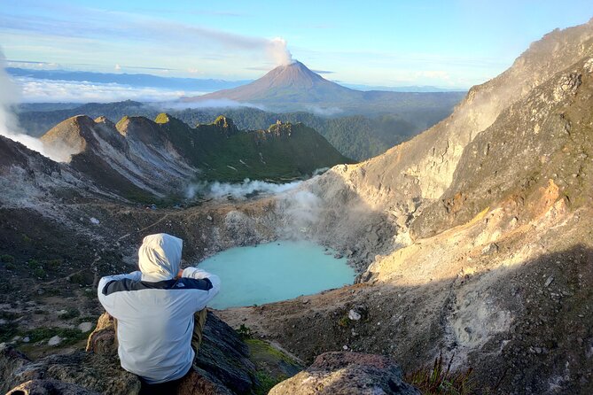 Sunrise Tour or Hiking Mount Sibayak From Medan - Sipiso Piso Waterfall and the northern end of Lake Toba