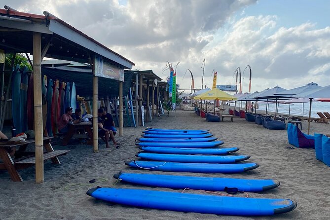 Surfing Lesson at Batu Bolong Beach in Canggu - Timing, meeting point, and cancellation details