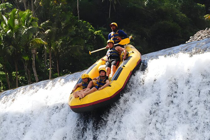 Telaga Waja White Water Rafting and Uluwatu Sunset Tour - Telaga Waja rafting and the famous dam drop