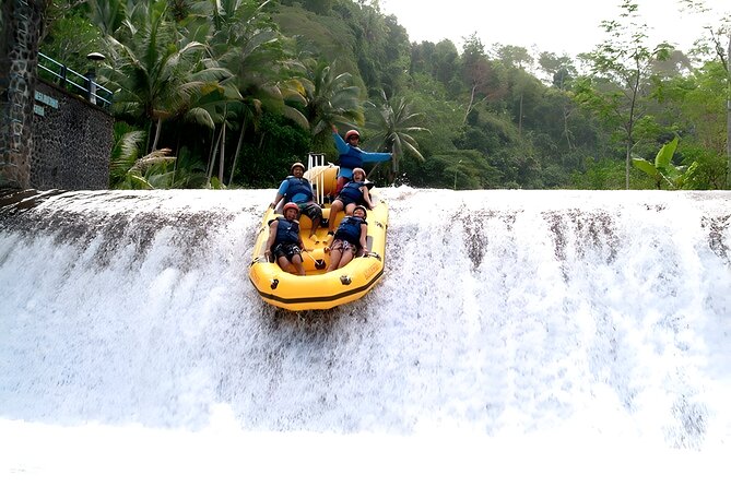 Telaga Waja White Water Rafting - With No Step or Stair : Bali Best Adventures - The Finish Point and the Comforts Afterward