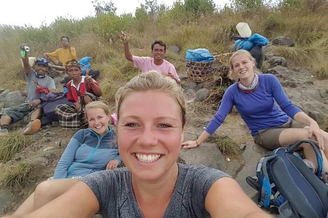 Trekking Rinjani Volcano To Crater Rim Senaru 2D-1N Private - Syam Trekker - The final push to Senaru Crater Rim