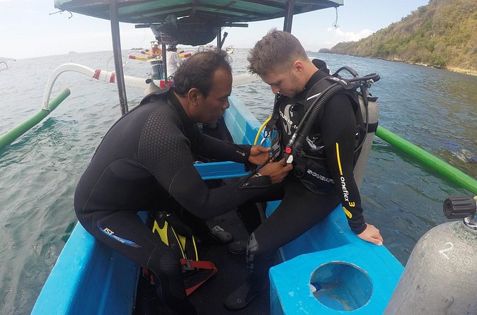 Try Scuba Diving at Padang Bai - Lunch, showers, and the useful comforts