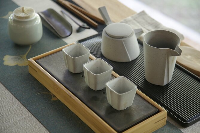 TULA Wellness Taiwan Tea Ceremony - Learning the tea set before the first sip