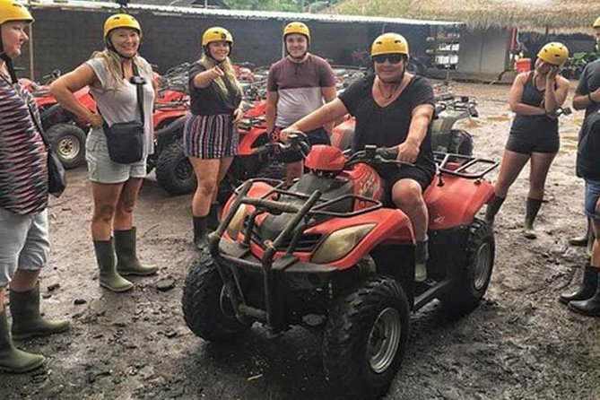 Ubud ATV Quad Bike, Monkey Forest and Rice Terrace - The waterfall and the unclear final stop