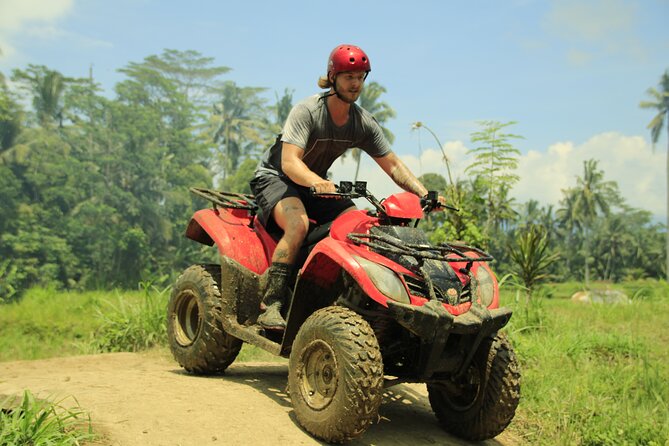 Ubud ATV Quad Bike through river, Jungle, waterfall & rice fields - What the Ubud ATV route is really about