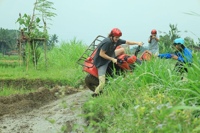Ubud ATV Quad Bike through river, Jungle, waterfall & rice fields - Starting at Dadi Bali Adventures