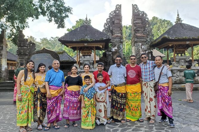 Ubud Natural Gems And Secret Waterfall Private Guided Tour - Sacred Monkey Forest Sanctuary: an active first stop