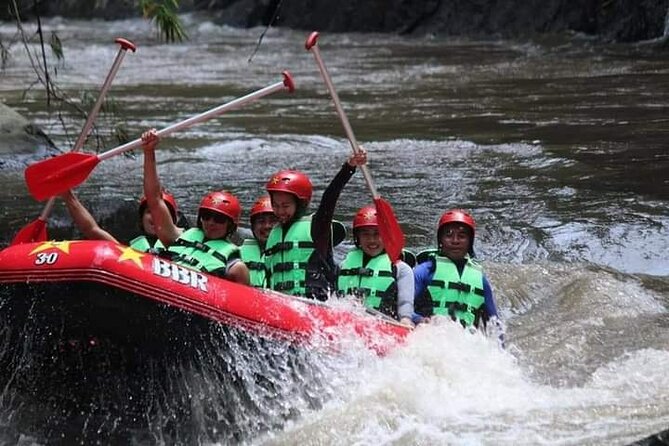 Ubud White Water Rafting on the Ayung River with Pickup & Lunch - Showers, Changing Rooms, and the Buffet Lunch