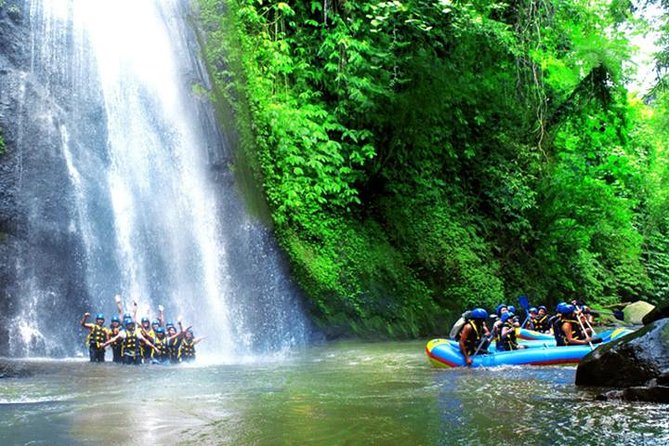 Ubud White Water Rafting with Waterfall and Lunch - A beginner-friendly two-hour rafting route