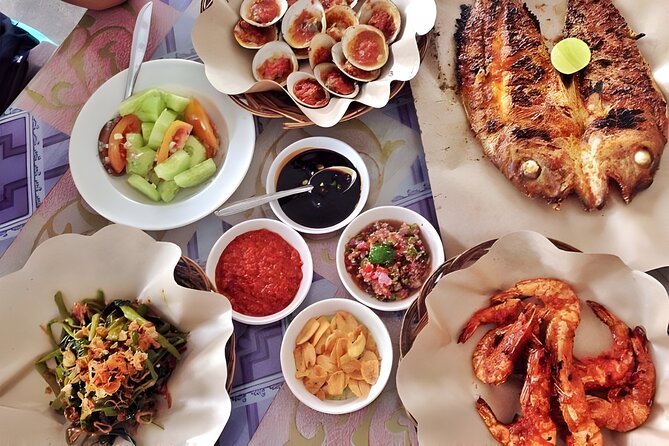 Uluwatu Sunset,Kecak Dance and Diner Seafood In Jimbaran - Jimbaran Beach seafood dinner