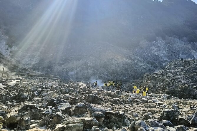 Volcano and Domas Crater of Hot Stony Bubble from Jakarta Lunch - Florawisata D’Castello for photos and rides