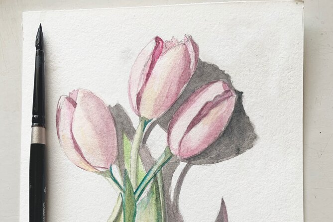 Watercolor & Wellness : A Healing Art Therapy Experience - The therapy element and the pace of the class