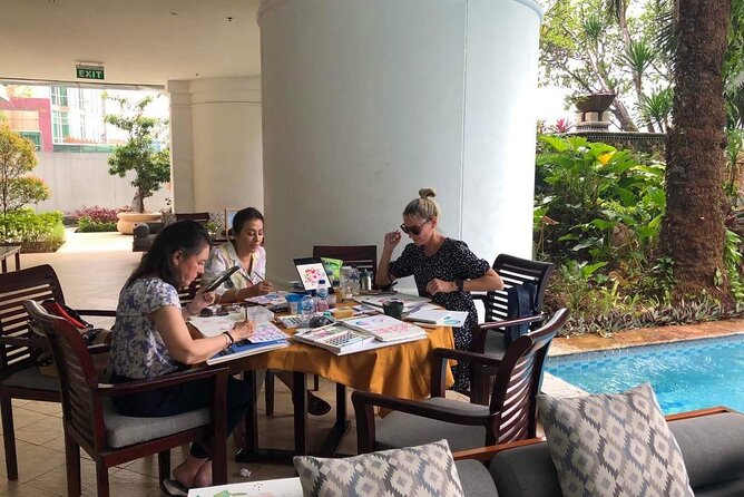 Watercolor & Wellness : A Healing Art Therapy Experience - Tea, cookies, and the occasional brush in the cup
